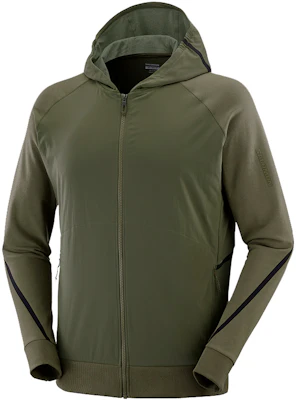 Salomon RUNLIFE Hoodie M Green Breathable Casual Sports Running Jacket LC2027100 Buy Salomon RUNLIFE Hoodie M Green Breathable Casual Sports Running Jacket LC2027100