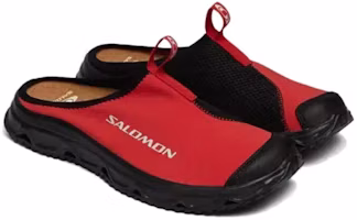 Lookbook SALOMON薩洛蒙 RX Slide 3.0 舒適百搭 包頭拖鞋 男女款 紅黑色