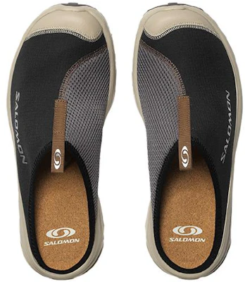 SALOMON RX Slide 3.0 舒适百搭 包头拖鞋 男女同款 黑色 Lookbook SALOMON RX Slide 3.0 舒适百搭 包头拖鞋 男女同款 黑色