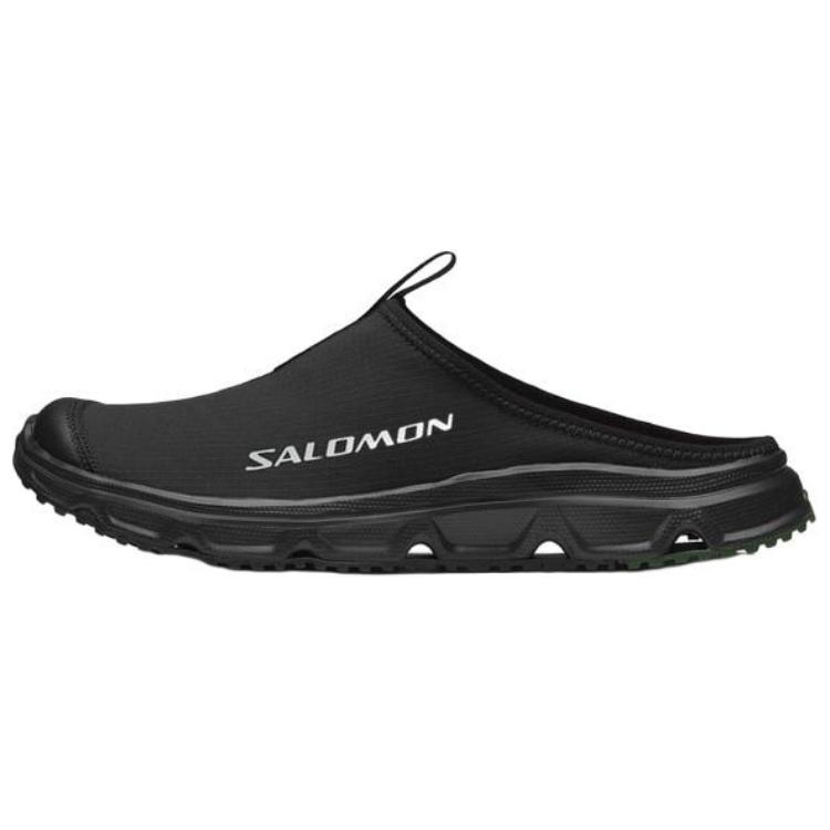 Salomon RX Slide 3.0 Breathable Recovery Slip-Ons Black Casual Shoes. 477582