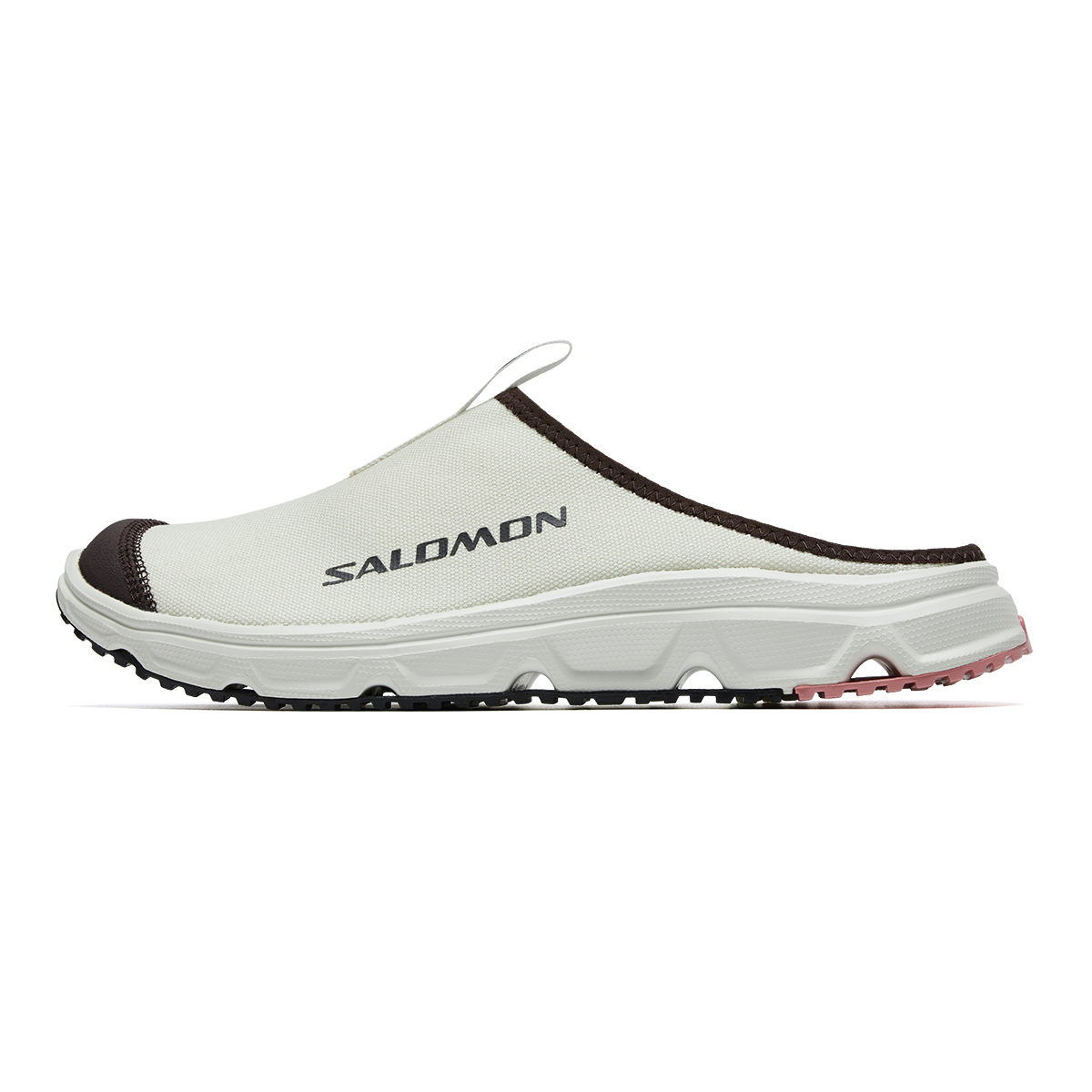 Salomon RX Slide 3.0 Canvas Breathable Recovery Slip-On Sandals White Green 477569