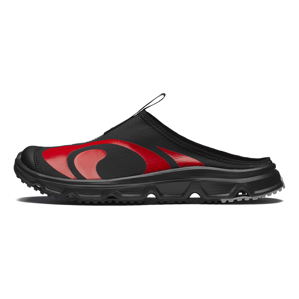 Salomon RX Slide 3.0 Seasonal Black Red Lightweight Casual Shoes 477590