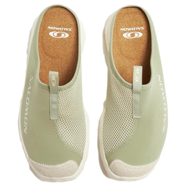 Lookbook サロモン RXスライド3.0 スエード (茶金色) L47431600