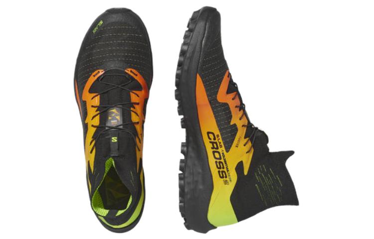 Lookbook Salomon S/Lab Cross 2 '黑黄' 运动鞋 473615