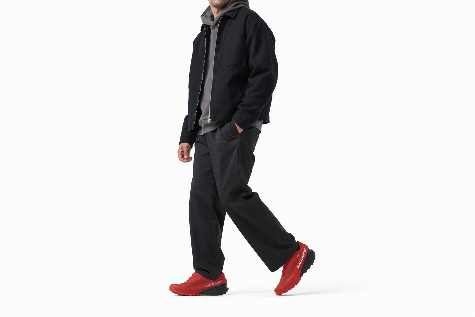 Order Salomon S/LAB Pulsar 3 Blanc/Noir/Rouge L47386700