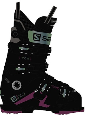 Salomon S/PRO 100 W GW 'Peralatan Ski Wanita Luar Ruangan' L41486100 Lookbook Salomon S/PRO 100 W GW 'Peralatan Ski Wanita Luar Ruangan' L41486100