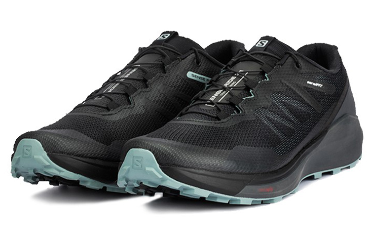 Lookbook Salomon 越野跑鞋 Sense Ride 3 '黑色' 409563