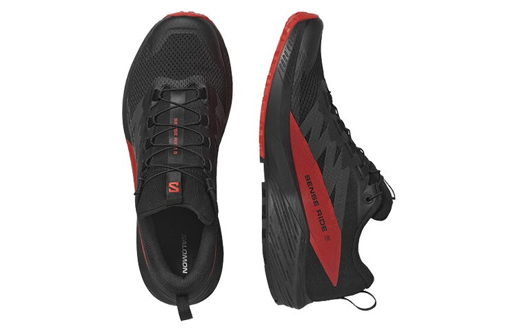 Salomon Sense Ride 5 'Black Red' 圖 3