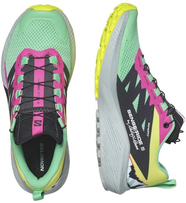 Salomon Sense Ride 5 'Green Pink' L47234300 Shop Salomon Sense Ride 5 'Green Pink' L47234300