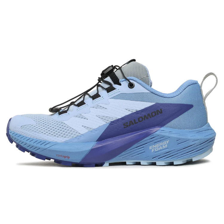 Salomon Sense Ride 5 Blue Low-Top Running Shoes - Comfortable & Cushioned 5 L47215300