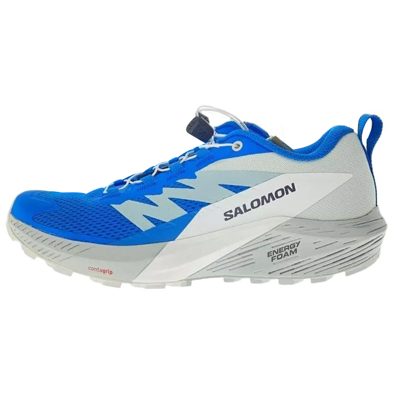 Salomon Sense Ride 5 Blue White Trail Running Shoes - Lightweight & Durable. 473118