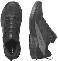 SALOMON薩洛蒙 Sense Ride 5 舒適 減震防滑 低幫 戶外功能鞋 男款 黑色 Lookbook SALOMON薩洛蒙 Sense Ride 5 舒適 減震防滑 低幫 戶外功能鞋 男款 黑色