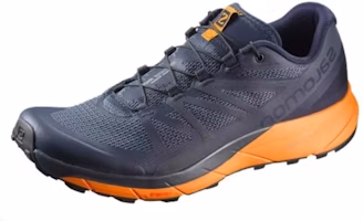 Salomon Sense Ride Trail Running Shoes 'Navy Blazer Bright Marigold Ombre Blue' L39474300 Salomon Sense Ride Trail Running Shoes 'Navy Blazer Bright Marigold Ombre Blue' L39474300