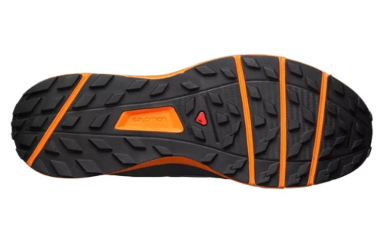 Shop Salomon Sense Ride Kasut Lari Jejak 'Navy Blazer Bright Marigold Ombre Blue' L39474300