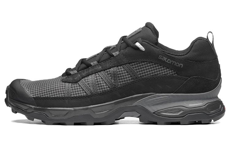 Salomon Shelter Low Leather 'Black Comfort All Gender Outdoor' 416678