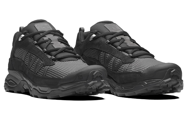 Order 살로몬 쉘터 로우 가죽 "블랙 컴포트" (남녀공용 아웃도어) 416678