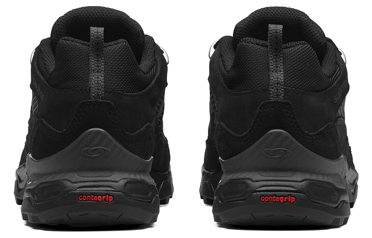 Shop 살로몬 쉘터 로우 가죽 "블랙 컴포트" (남녀공용 아웃도어) 416678