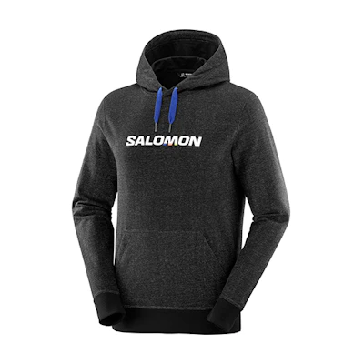 Salomon Shift Hoodie M Black Casual Sports Pullover Hoodie C19885