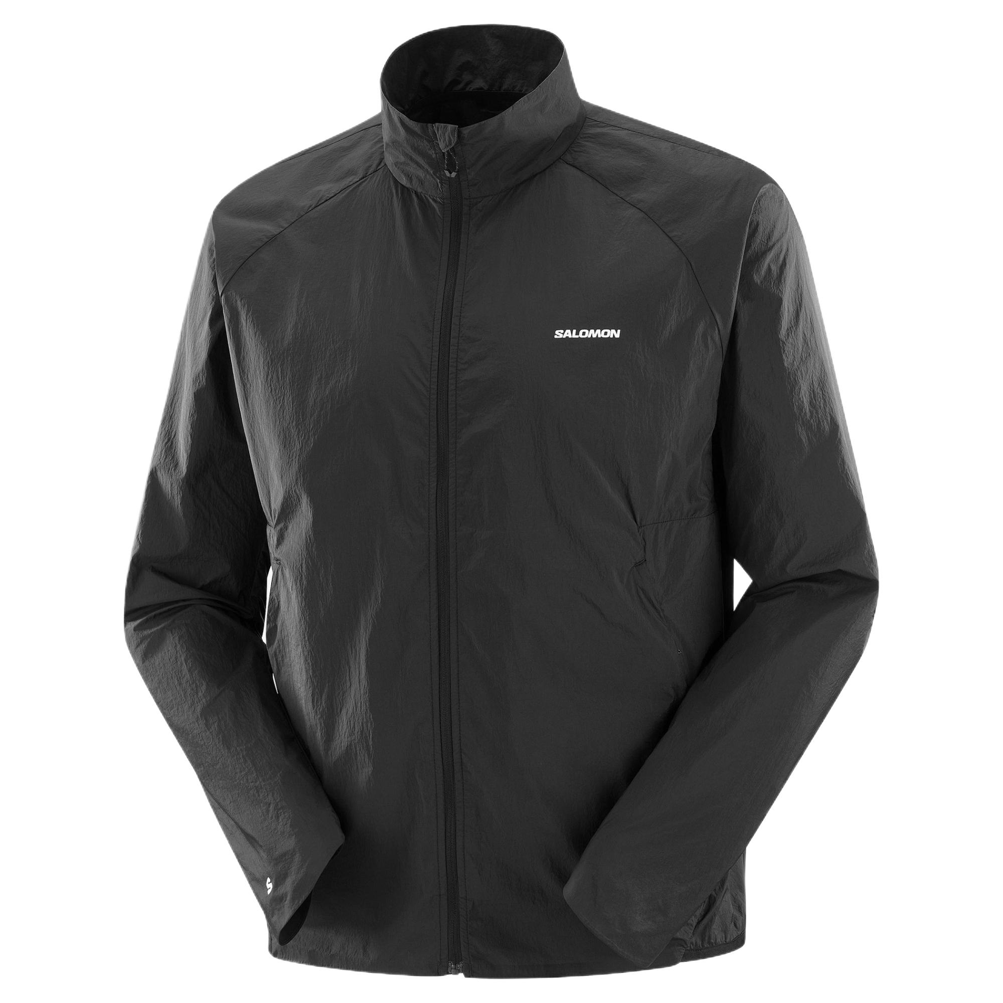 Salomon Shkout Fly Lightweight Breathable Black Long-Sleeve Jacket C24201