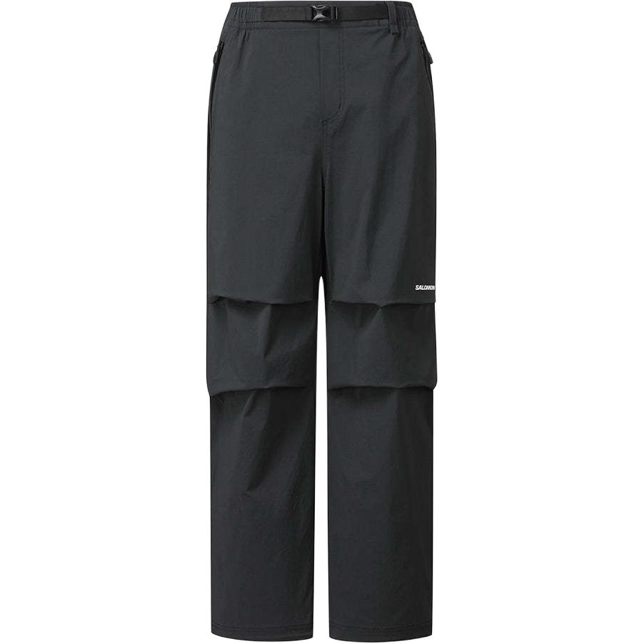SALOMON Slate Outdoor Water-Resistant Hiking Pants Unisex Black. LC2803500