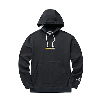 Salomon Sn E Hoodie Black Water-Resistant Casual Hoodie C19238