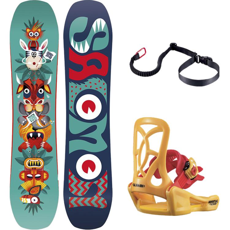 Cheap SALOMON 滑雪板 輕便安全 適用於滑雪 100-130cm None