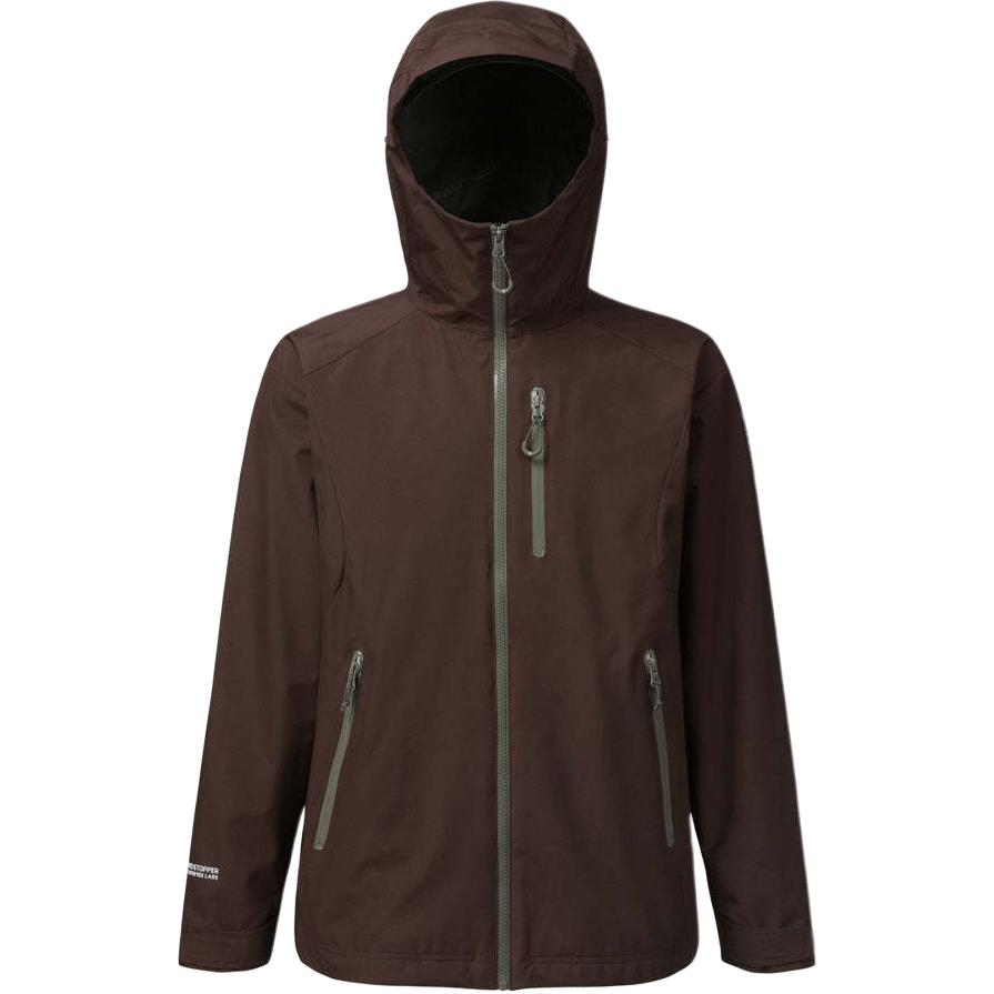 Salomon Solid Color Zip-Up Hoodie Jacket in Maroon Red LC2559000