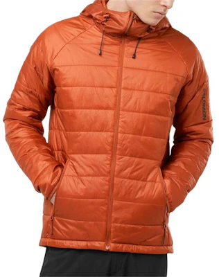 Salomon Solid Color Zip-Up Hoodie Jacket Orange LC2121900 Buy Salomon Solid Color Zip-Up Hoodie Jacket Orange LC2121900
