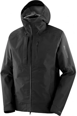 Salomon Solid Color Zip Hoodie Jacket - Black LC2102800 Buy Salomon Solid Color Zip Hoodie Jacket - Black LC2102800
