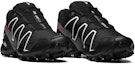 Lookbook Salomon Speedcross 3 'Hitam Aurora Merah' L47284100