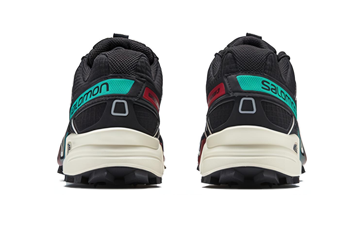 Shop SALOMON 萨洛蒙 Speedcross 3 戶外專業 低幫 跑步鞋 男女同款 黑色