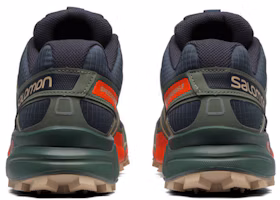 Shop SALOMON薩洛蒙 Speedcross 3 耐磨 低幫 跑步鞋 男款 藍橙