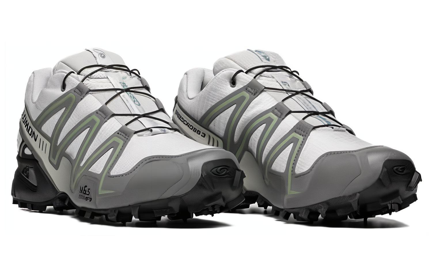 Shop Salomon Speedcross 3 'Gris Blanco' zapatillas de trail running. 471399
