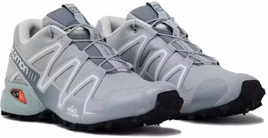 Shop SALOMON 萨洛蒙 Speedcross 3 舒適百搭 減震防滑 低幫 戶外功能鞋 男女同款 灰色