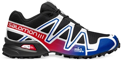 Salomon Speedcross 3 ADV Black Blue Red 412528 Salomon Speedcross 3 ADV Black Blue Red 412528