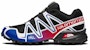 Salomon Speedcross 3 ADV Hitam Biru Merah 412528