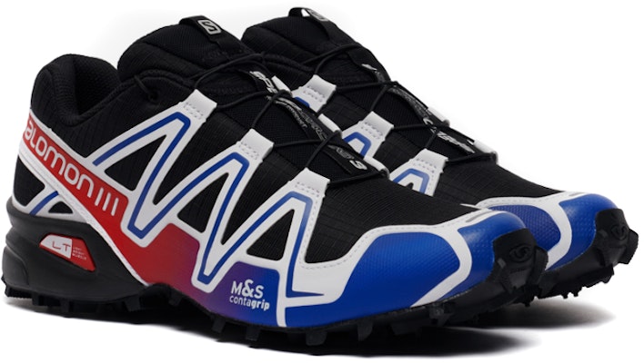萨洛蒙 Speedcross 3 ADV 黑蓝红跑鞋 412528 Lookbook 萨洛蒙 Speedcross 3 ADV 黑蓝红跑鞋 412528