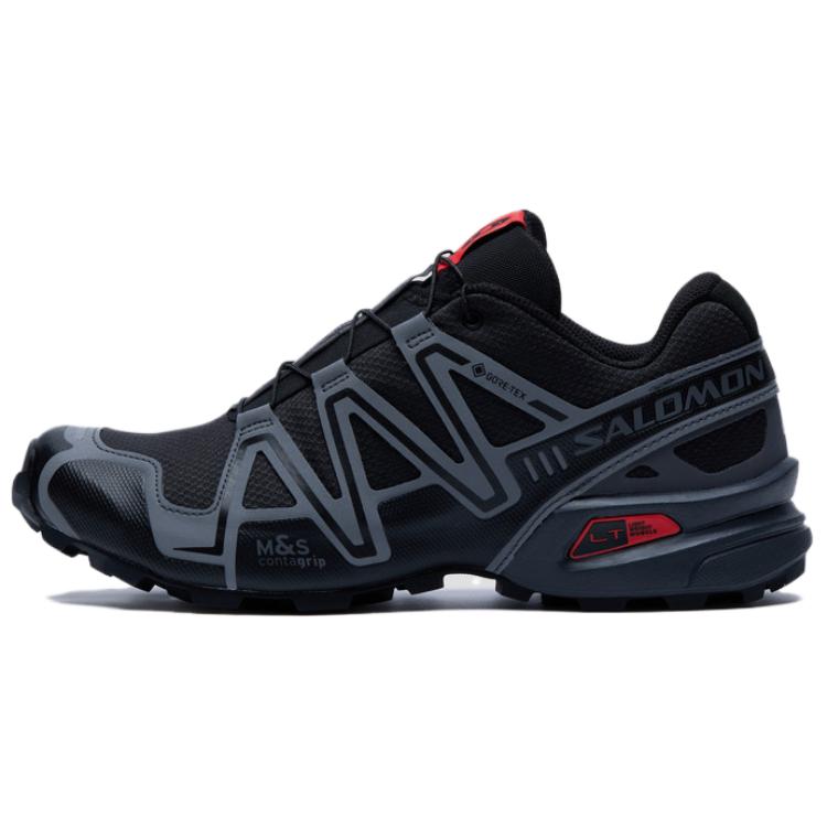 Salomon Speedcross 3 GORE-TEX Running Shoes Black/Teal Low-Top Comfort 477317