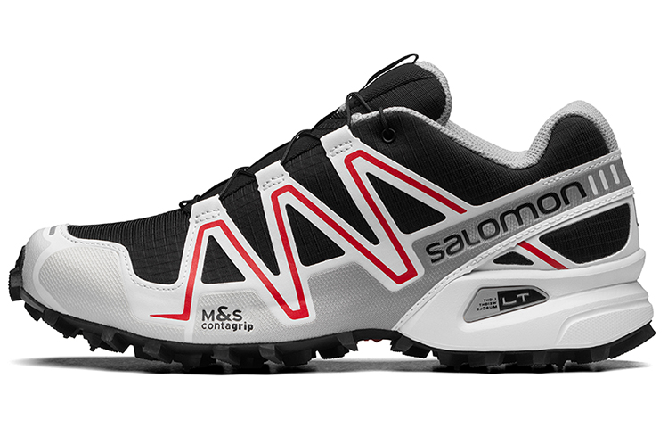 購買Salomon Speedcross 3 渐变色低帮耐磨戶外功能鞋男女款黑銀- Novelship