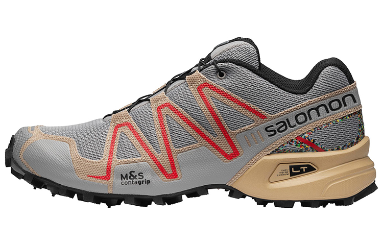 Buy Salomon Speedcross 3 低筒戶外功能鞋 男女同款 灰卡其