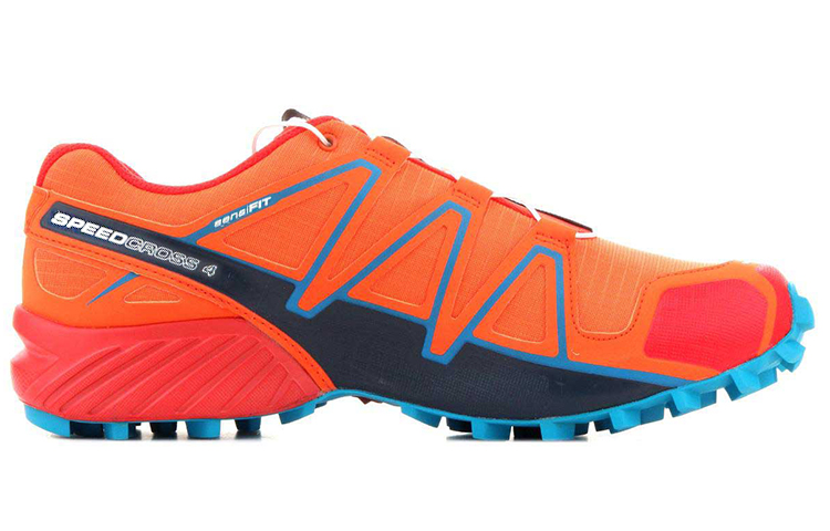 Order 萨洛蒙Speedcross 4 “橙蓝”跑鞋 398421