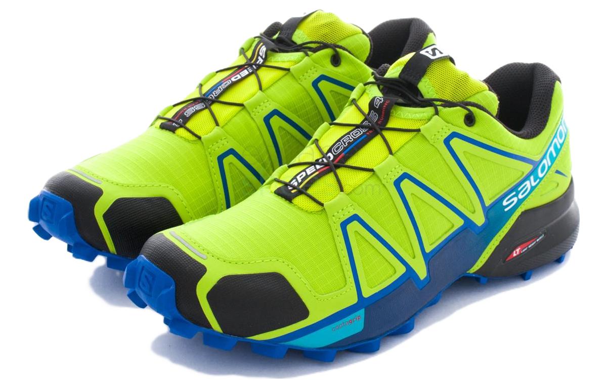 Lookbook Salomon Speedcross 4 輕便耐磨戶外功能鞋 黃藍