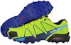 Shop Salomon Speedcross 4 輕便耐磨戶外功能鞋 黃藍
