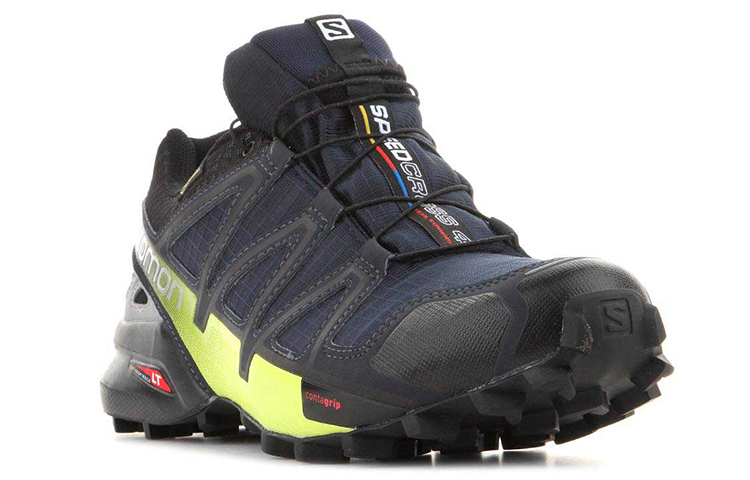 Lookbook Salomon Speedcross 4 GTX 'Biru Hitam' 394456