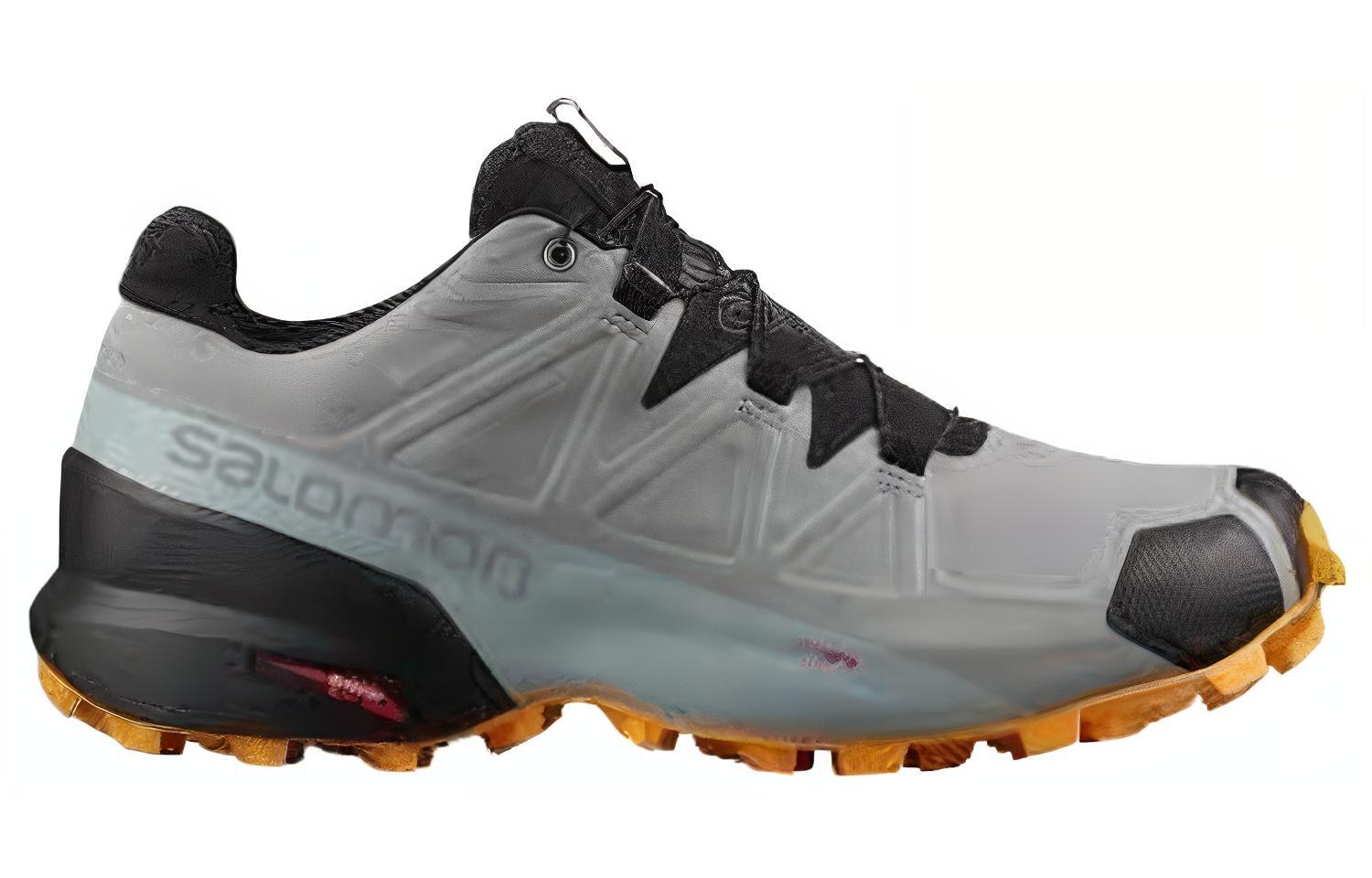 Order SALOMON 萨洛蒙 Speedcross 5 GTX 戶外越野專業 低幫 跑步鞋 男款 灰色