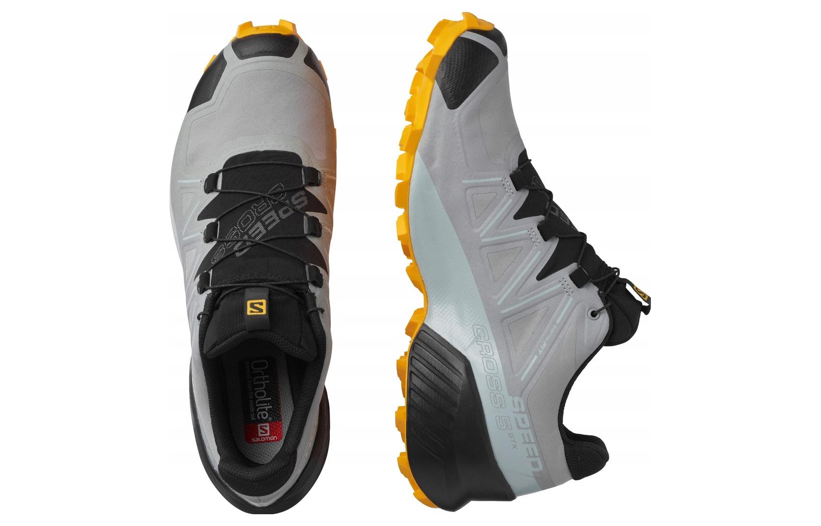 Lookbook SALOMON 萨洛蒙 Speedcross 5 GTX 戶外越野專業 低幫 跑步鞋 男款 灰色