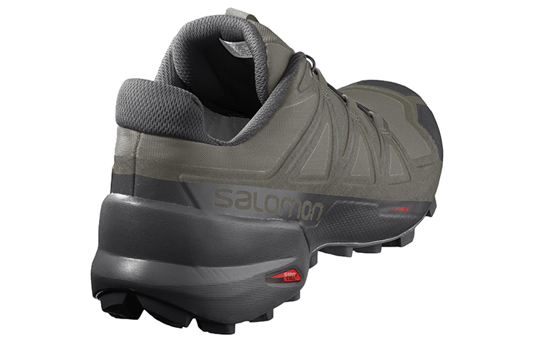 Lookbook 萨洛蒙 Speedcross 5 Wide 耐磨 低帮 跑步鞋 男款 黑綠