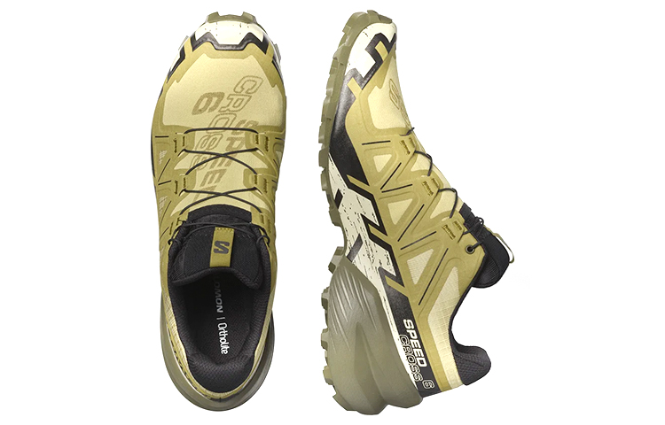 Shop サロモン スピードクロス6 (グリーン) 417381