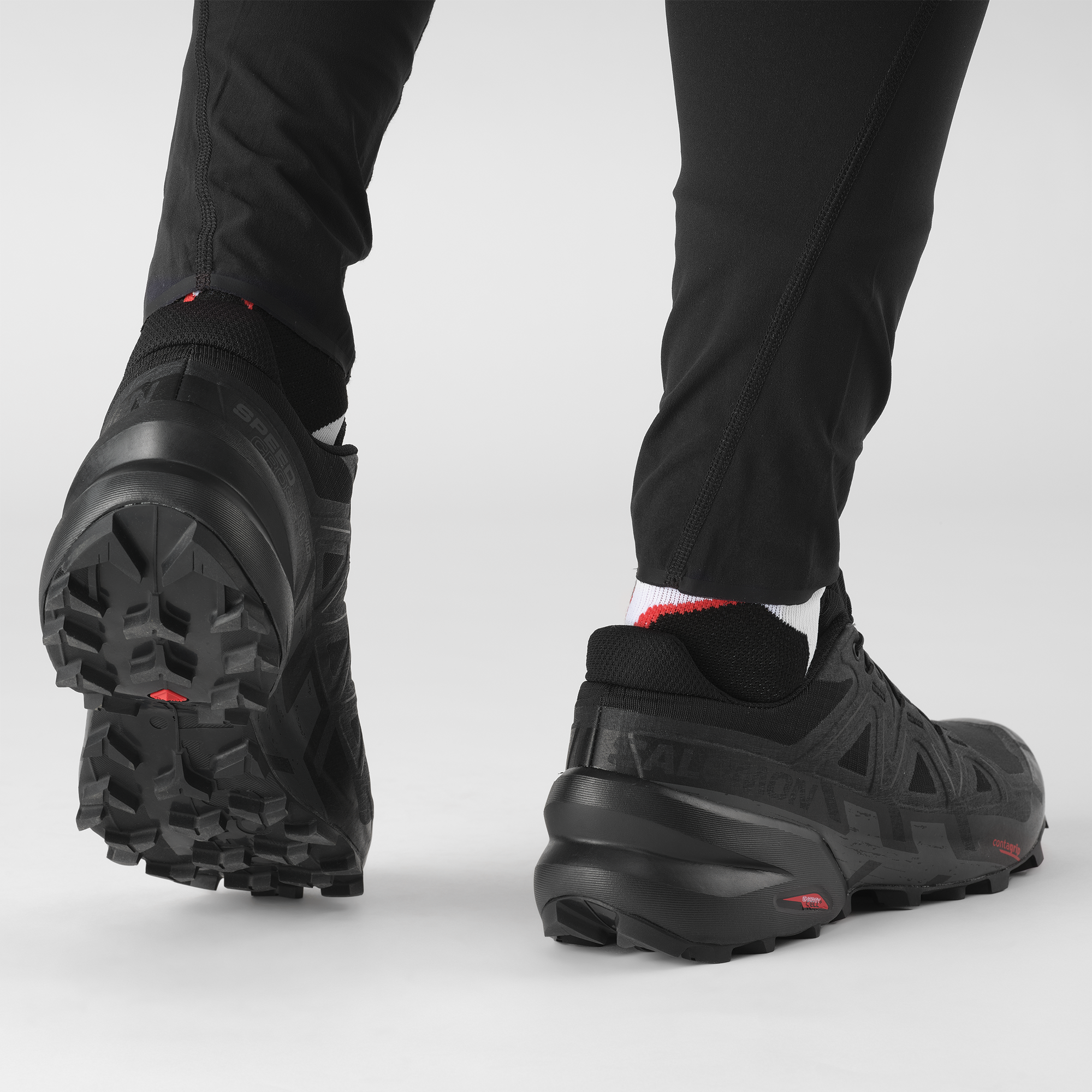 Shop Salomon Speedcross 6 Ebano/Ciliegia Tomato/Zafferano L41744000