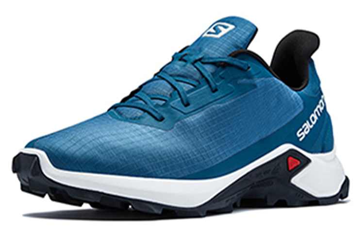 Lookbook 萨洛蒙 輕便 低筒 跑步鞋 男款 剛藍色 舒適越野